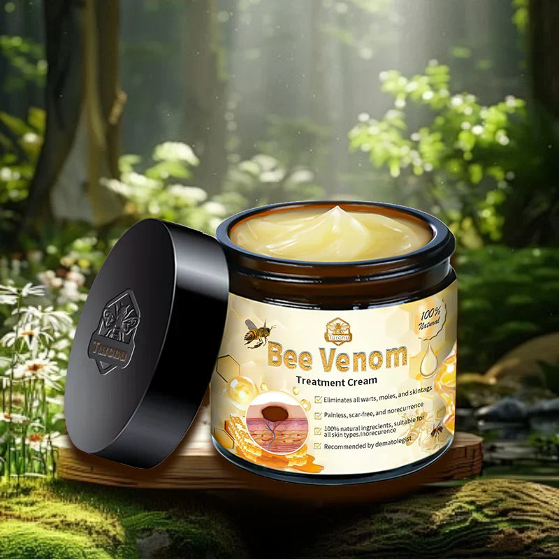 🇺🇸 アメリカ製の安心品質🐝 𝑻𝒖𝒓𝒐𝒏𝒖™ ビーベノム配合スキンケアクリームは、アメリカ皮膚科学会（AAD）に推奨された実力派アイテムです